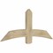 Ekena Millwork Bellingham Rough Sawn Timber Gable Bracket, Douglas Fir, 60"W x 25"H x 2"D x 6"F, 10/12 Pitch GBW060X25X0206BEL00RDF - alternate 2